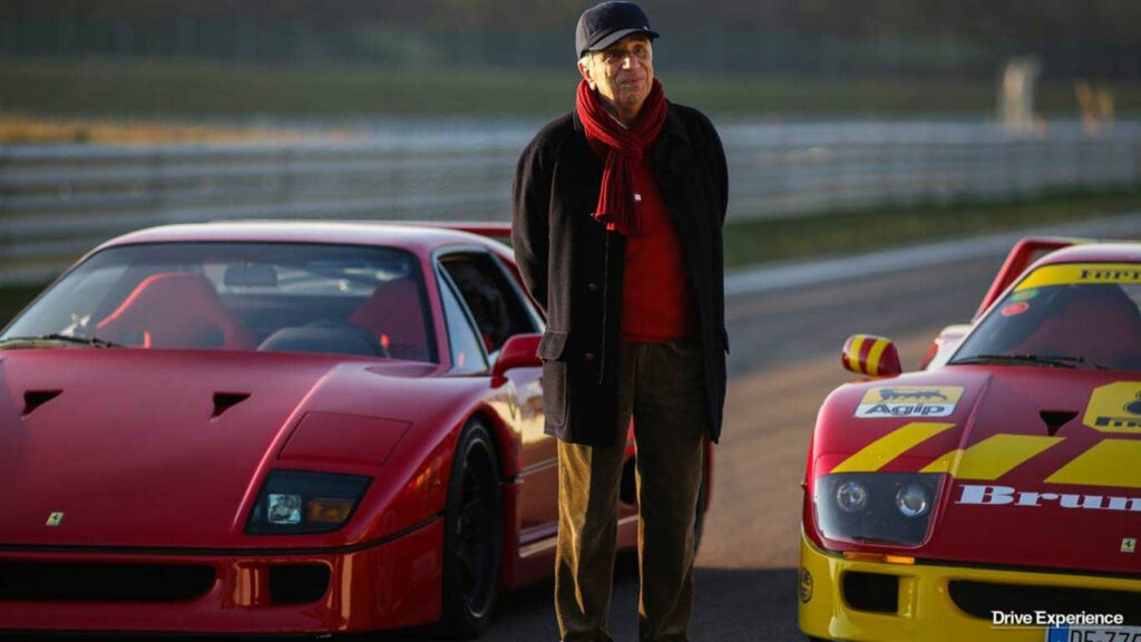 Risultati immagini per ferrari f40 e nicola materazzi foto