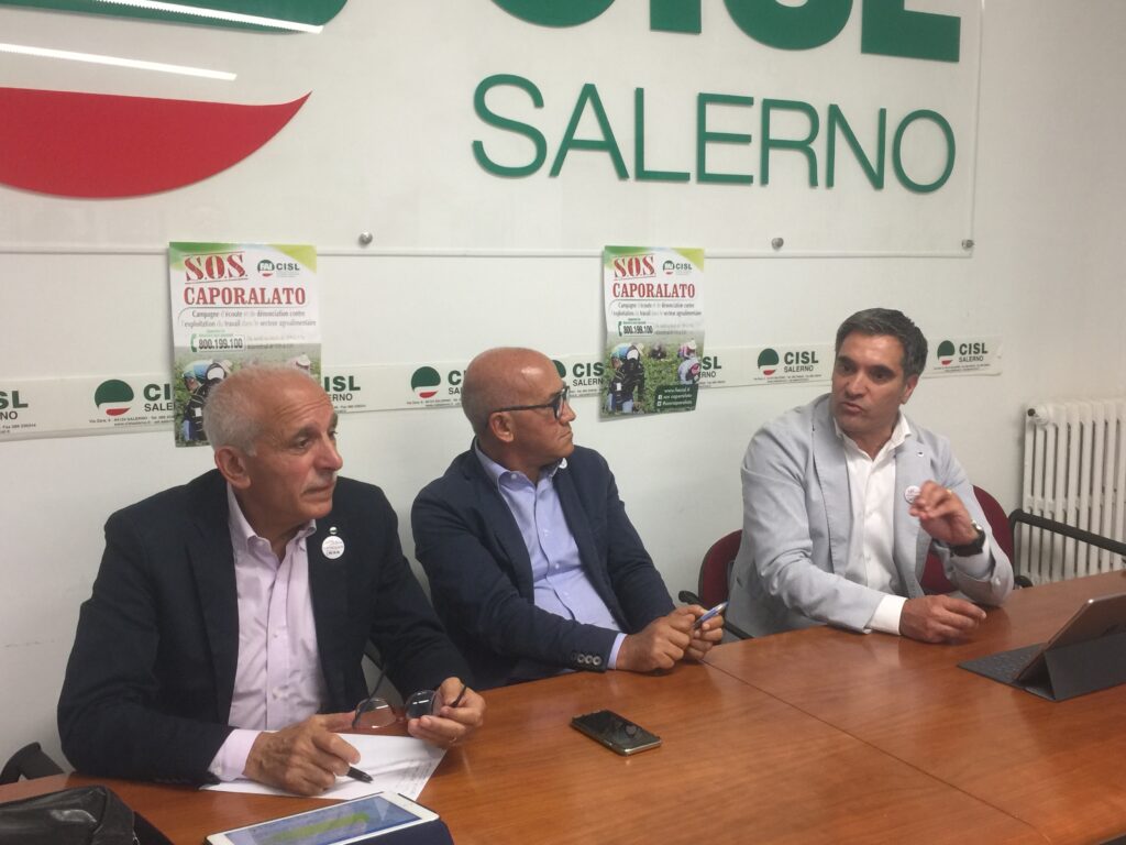 Risultati immagini per cisl salerno garone tangredi ceres